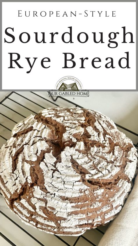 easy sourdough rye bread recipe Rye Sourdough Bread Recipe, No Knead Sourdough Bread, Rye Sourdough Bread, No Knead Sourdough, Traditional Bread Recipe, Sourdough Rye Bread, Rye Sourdough, Cultured Food, Sourdough Rye