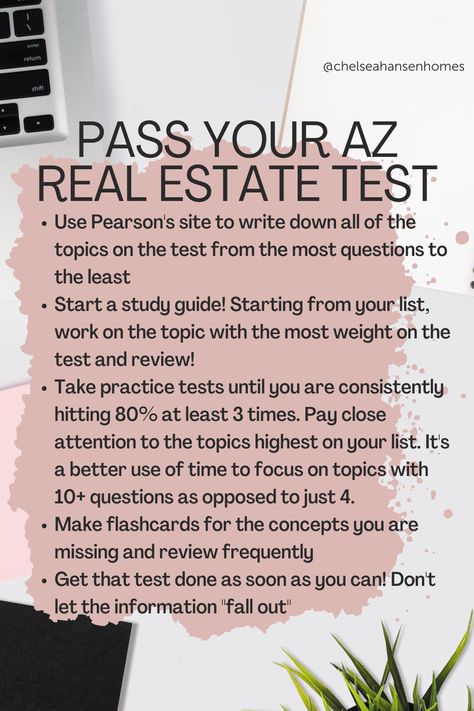 Real Estate Class Tips, How To Pass Real Estate Exam, Real Estate School Tips, Real Estate Beginner Tips, How To Study For Real Estate Exam, Real Estate Study Tips, Passed Real Estate Exam, Passing Real Estate Exam, Study For Real Estate Exam