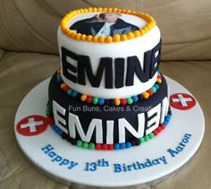 #eminem #cake Eminem Cake, Eminem Birthday, Eminem Drawing, Slim Aesthetic, Marshall Eminem, Easy Recipies, Y2k Hello Kitty, Birthday Brother, Eminem Quotes