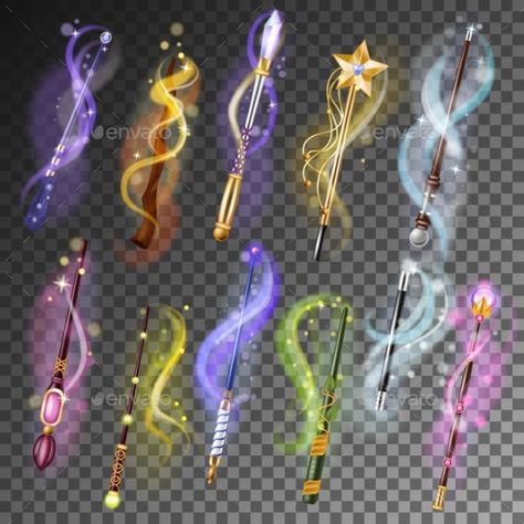 Magic Wand Vector Miracle Stick Fantasy Magician #Vector, #Wand, #Magic, #Miracle Fantasy Magician, Magician Wand, Staff Magic, Object Illustration, Stick Drawings, Piskel Art, Witch Wand, Fantasy Wizard, Wizard Wand