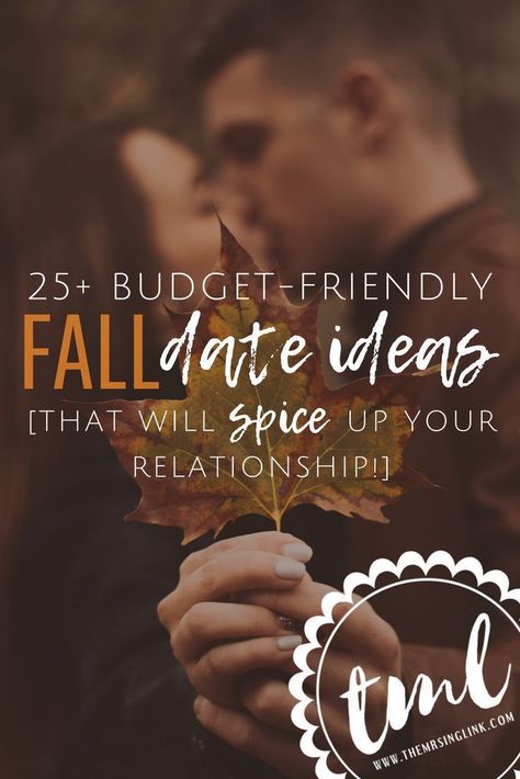 25+ Budget-Friendly Fall Date Ideas [That Will Spice Up Your Relationship!] | Date ideas for couples to enjoy the fall season | #dateideas | Autumn date ideas | Date ideas for Halloween and Thanksgiving time | Date ideas to spice up your relationship around the Holidays | theMRSingLink Autumn Date Ideas, Relationship Date Ideas, Fall Date Ideas, Husband Ideas, Date Ideas For Couples, Spice Up Your Relationship, Date Night Ideas For Married Couples, Marriage Struggles, Relationship Killers