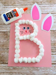 B Is For Bunny, Letter B Craft, Preschool Letter B, B Craft, Letter B Activities, Easter Activities For Toddlers, Alphabet Crafts Preschool, Easter Crafts Preschool, Craft Easter