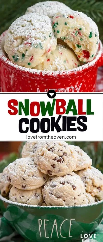 Different Christmas Cookie Recipes, Christmas Snowball Cookies With M&m, Snow Ball Cookies Christmas, Easy Snowball Cookies Recipe, Good Christmas Cookie Recipes, Christmas Classic Desserts, Dessert Recipes Christmas Easy, Christmas Snowball Cookies Recipes, Christmas Cookies Snowballs