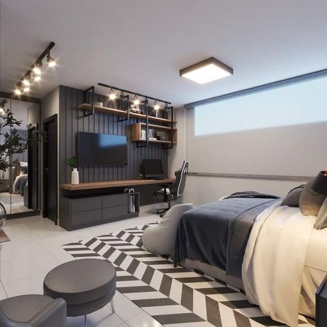 Modern Boys Bedroom, Royal Bedroom Design, Teenager Bedroom Design, Teenager Bedroom Boy, Boys Bedroom Makeover, Boy Bedroom Design, Bedroom Setup, Small Room Design, Minimalist Room