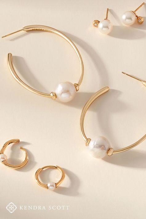 This season, pearls are definitely having a moment – and we couldn’t be more into it, as evidenced by our own jewelry design (inspired by Kendra’s travels to the Spanish coast!) on one of fashion’s most timeless materials. Versatile and lightweight, we’re in love with these minimalist silhouettes that highlight the unique nature of each pearl and transition easily from summer to fall and beyond. Wear now, wear later! That’s our motto. Spanish Coast, Pearl Jewelry Design, Pearls Jewelry, Summer To Fall, Unique Nature, Kendra Scott, Infinity Bracelet, Pearl Jewelry, Jewelry Accessories