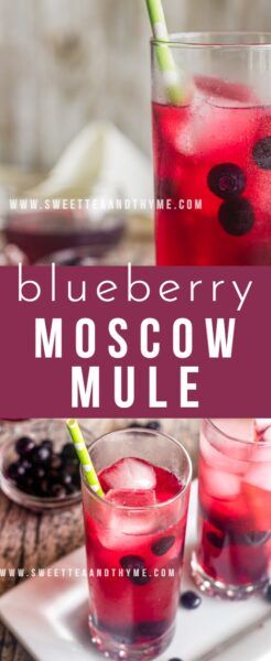 Blueberry Mule, Blueberry Moscow Mule, Blueberry Simple Syrup, Exotic Recipes, Cocktail Inspiration, Blueberry Vodka, Fresh Recipe, Moscow Mules, Moscow Mule Recipe