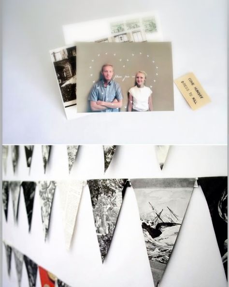 DIY - Photo Bunting Photo Bunting, Foto Tips, Photo Banner, Bunting Banner, Photo Projects, Tutorial Diy, Crafty Diy, Diy Photo, Photo Craft