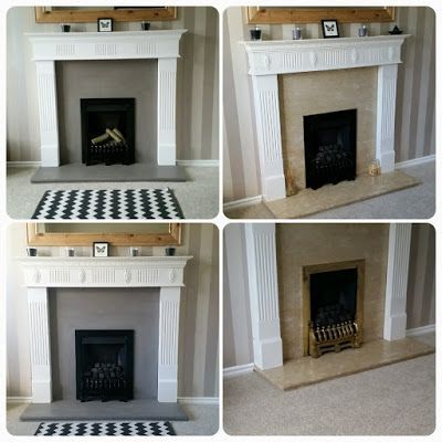 Ressurect your marble fireplace | Little Riches | Bloglovin’ Upcycled Fireplace Surround, 80s Fireplace Makeover, Refinish Fireplace, Upcycled Fireplace, Upcycle Fireplace, Fireplace Upcycle, Gas Fireplace Makeover, Lounge Fireplace, Painted Fireplace Mantels