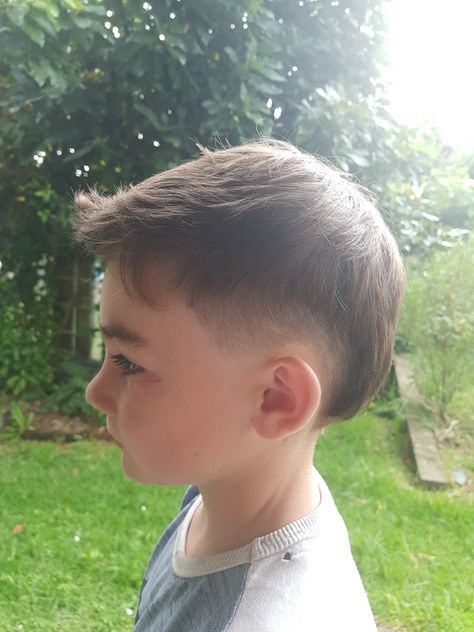 Mullet fade little boy Kids Modern Mullet Haircut, Modern Mullet Toddler Boy, Mullet Hairstyle Kids Boy, Toddler Modern Mullet, Faded Mullet Boys, Baby Mullet Boy, Toddler Boy Haircut Mullet, Mullet Kids Haircut, Baby Boy Mullet Haircut