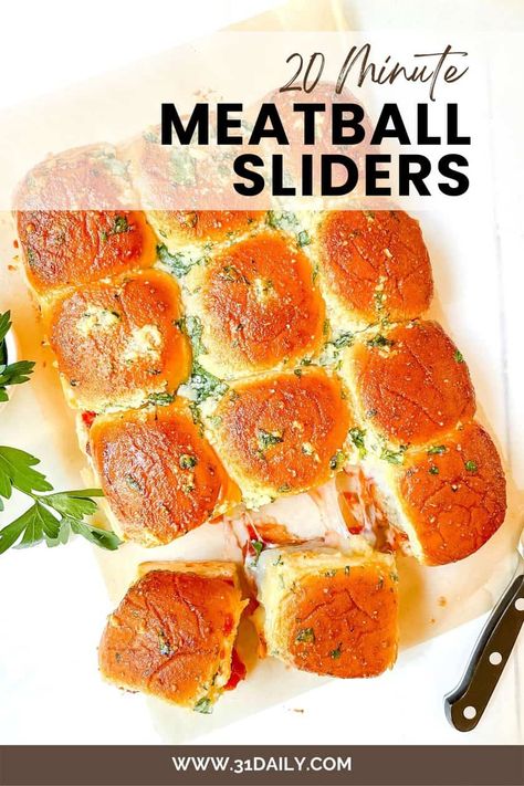 This Meatball Hawaiian Roll Sliders recipe is one of the easiest, most delicious toasty buttery treats for game days or parties. Leaving you plenty of time to cheer your favorite team, cook more food, chat with friends, or just kick back and enjoy! Sliders With Kings Hawaiian Rolls, Meatball Sliders Frozen Meatballs, Easy Meatball Sliders Hawaiian Rolls, Meatball Sliders Recipes Hawaiian Rolls, Haiwan Roll Sliders, Meatball Hawaiian Rolls Sliders, Hawaiian Roll Meatball Sliders, Hawaiian Bun Sliders, Hawaiian Meatball Sliders