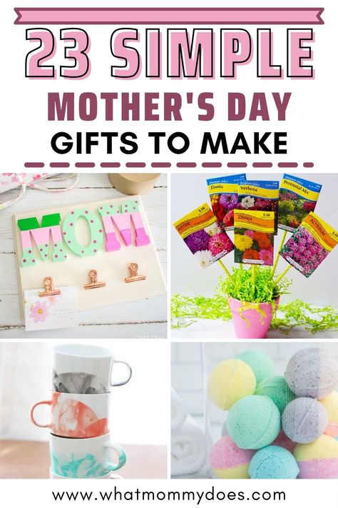 Mothers Day Gifts From Adults, Pretty Presents, Diy Mother's Day, Easy Homemade Gifts, Gifts To Make, Personalized Photo Frames, Diy Father's Day Gifts, Diy Mothers Day Gifts, Father's Day Diy