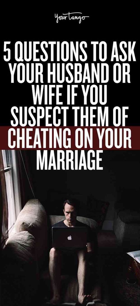 No one wants to accuse their husband or wife of cheating on the marriage if they aren't guilty of infidelity, so here are 5 questions to ask your spouse if you signs cause you to suspect they're having an affair. #husband #wife #affair #cheating #marriage Cheating Husband Signs, Emotional Affair Signs, Catch Cheating Spouse, Cheating Husband Quotes, Affair Quotes, Is He Cheating, Questions To Ask Your Partner, Cheating Boyfriend, Cheating Spouse