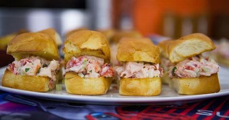 Lobster Sliders, Cook Lobster Tail, Roll Sliders, Cook Lobster, Salt And Vinegar Potatoes, Broil Lobster Tail, Grilled Lobster Tail, Lobster Recipes Tail, Grilled Lobster