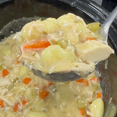 Crockpot Chicken And Gnocchi, Chicken Gnocchi Soup Crockpot, Easy Dump And Go Crockpot, Crockpot Chicken Gnocchi, Dump And Go Crockpot, Frozen Chicken Crockpot, Cooking In The Midwest, Easy Fall Dinner, Quick Crockpot Meals