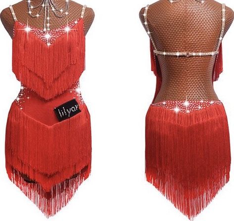 Danza Latina, Fringe Dresses, Paige Hyland, Ballroom Competition, Latin Dresses, Latin Dance Costume, Salsa Dress, Alvin Ailey, Dance Tutorial