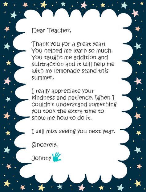 Thanking Letter To Teacher, Best Letter For Teachers, A Letter For Teacher, Notes To Write To Your Teacher, Letters To Write To Your Teacher, Teachers Day Notes Ideas, Thanks Teacher Quotes, Teachers Day Note Card, Dear Teacher Thank You Letter