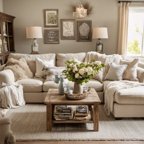 Brands Similar to Pottery Barn Pottery Barn Living Room Ideas 2024, Pottery Barn Style Living Room, Living Room Inspo Modern Cozy, Pottery Barn Living Room Ideas, French Country Family Room, Pottery Barn Inspired Living Room, Pottery Barn Look, Comfy Room, Pottery Barn Living Room