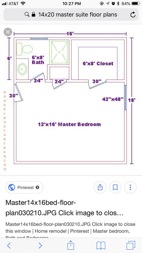 https://www.google.com/search?q=14x20+master+suite+floor+plans&client=safari&hl=en-us&prmd=isvn&source=lnms&tbm=isch&sa=X&ved=0ahUKEwjQy7bO0obbAhXJ5YMKHT6rASMQ_AUIESgB&biw=414&bih=622#imgrc=UtrrvfzL9eWxSM: Bedroom Addition Off Kitchen, Master En Suite Addition, Built On Master Suite, 20 X 20 Master Suite Plans, 20x20 Master Suite, Carport To Master Suite Conversion, Small Master Suite Floor Plan, Small Master Suite Addition Plans, Adding On A Master Suite