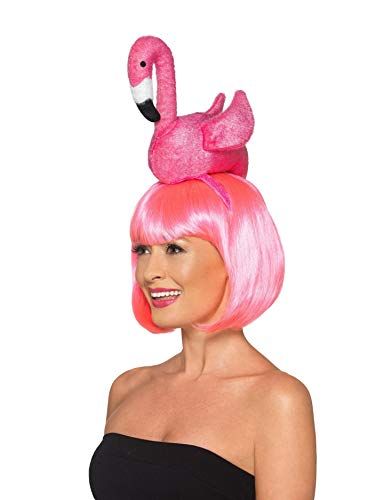 Smiffys Flamingo Headband, Pink : Amazon.co.uk: Toys & Games Flamingo Headband, Flamingo Costume, 1920s Headband, Animal Dress Up, Adult Fancy Dress, Stylish Headbands, Halloween Headband, Fancy Dress Accessories, Band T Shirts