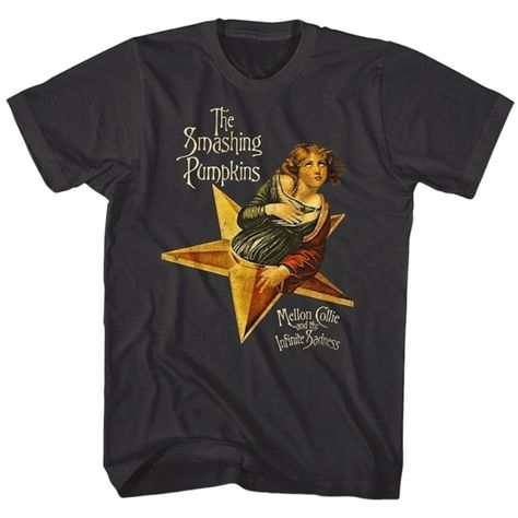 Brand New With Tags Mellon Collie And The Infinite Sadness Band T-Shirt Officially Licensed Merchandise Brand: Smashing Pumkins Tagless Tee Size: Adult Various 100% Cotton Soft And Lightweight Grunge / Billy Corgan / Pearl Jam / Soundgarden / Nirvana / Green Day / Stone Temple Pilots / Weezer / Red Hot Chili Peppers / Pixies / Foo Fighters / Janes Addiction Bundle And Save Contact With Any Questions Thanks For Shopping My Closet Grunge Band Shirts, The Smashing Pumpkins Tshirt, Weezer Shirt Outfit, Soundgarden T Shirt, Smashing Pumpkins T Shirt, Pixies Shirt, Weezer Shirt, Smashing Pumpkins Shirt, Smashing Pumpkins Mellon Collie