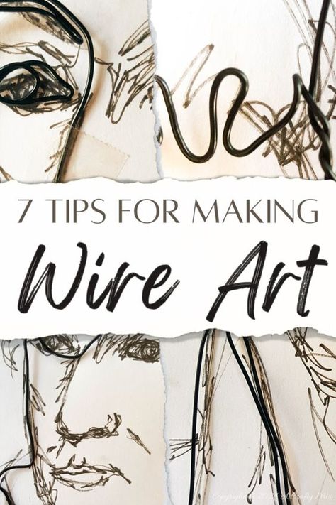 Ever wanted to dabble in wire art but didn't know where to start? Get the scoop on everything you need to know to start bending, twisting, and forming wire. From selecting the perfect reference image to understanding wire gauges and smart ways of using sticky tape - we've got you covered. Wire Bending Tools, Wire Art Tutorial, Wire Jigs, Copper Wire Crafts, Wire Bending, Wire Jig, Diy Projects Gifts, Wrapping Tutorial, Copper Wire Art