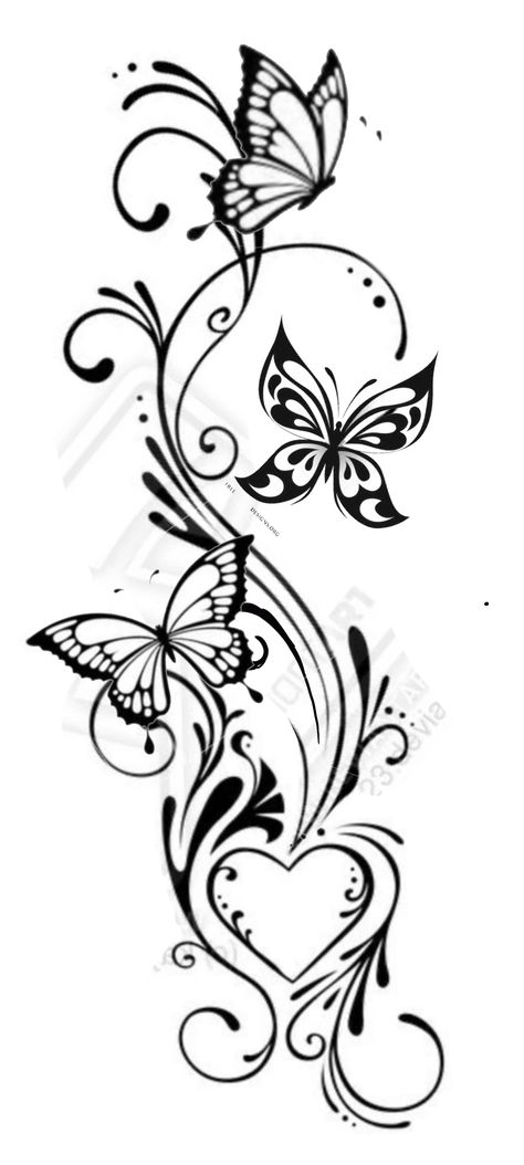 Growth Tattoos, Swirly Tattoo, Tattoo Ghost, Swirl Tattoo, Butterfly Tattoo Stencil, Butterfly Tattoos On Arm, Meaning Tattoos, Tattoos Butterfly, Tattoos Aesthetic