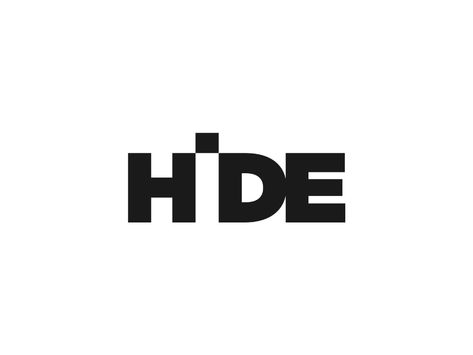 HIDE - wordmark logo by Aditya | Logo Designer on Dribbble Wordmark Logo Design, Streetwear Logo, Logo Design Inspiration Creative, Design Studio Logo, Wordmark Logo, Clothing Brand Logos, Text Logo Design, Word Mark Logo, Typographic Logo