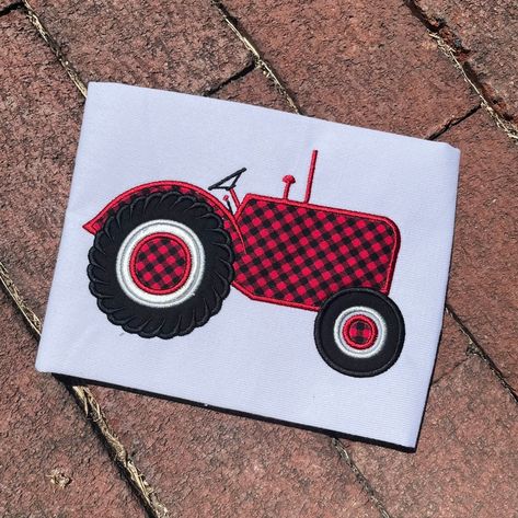 Old Fashioned Tractor Applique Embroidery Design Download for - Etsy Australia Tractor Applique Pattern, Tractor Applique, Appliqué Designs, Puppy Snuggles, Old Tractor, Red Tractor, Embroidery Design Download, Applique Pattern, Applique Embroidery