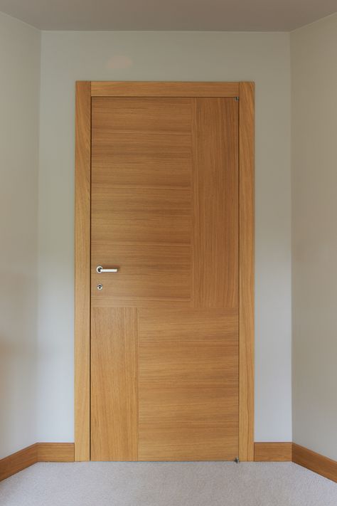 Simple Door Design Woods For Room, Venner Doors Design, Venner Doors, Internal Door Design, Wooden House Doors, Contemporary Internal Doors, Veneer Doors, Latest Door Designs, Flush Door Design