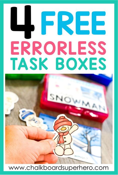 Task Boxes Preschool, Adapted Books Free, Errorless Learning, Aba Therapy Activities, Functional Life Skills, Diy Preschool, Self Contained Classroom, Life Skills Activities, Activities For Teens