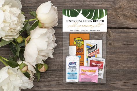 Are you looking for the best hangover kit ideas?  Survival Kits, Recovery Kits, or Hangover kits are all different names for one of the most fun, yet practical favors you can throw in your destination wedding welcome bags.  When your guests travel for your destination wedding, they are also on vacation and there are many … The post Destination Wedding Hangover Kit Ideas Your Guests Will Love appeared first on Destination Wedding Details. Wedding Hotel Gift Bags, Wedding Hangover Kit, Wedding Recovery, Destination Wedding Details, Hangover Kit Wedding, Hangover Recovery Kit, Hangover Kit Bags, Wedding Welcome Gifts, Destination Wedding Welcome Bag