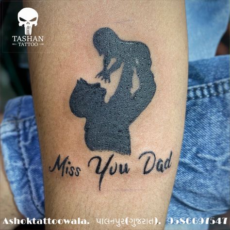 TashanTattoo
AshokTattooWala
S.5.6,Tirupati plaza
Opp. New bus stand
Near gd modi collage
Palanpur (gujrat)
9586697547
9687533310 Miss You Dad Tattoo, Bapu Tattoo, Papa Tattoo, Dad Tattoo, Miss You Dad, Dad Tattoos, Lion Tattoo, Mom Dad, Miss You