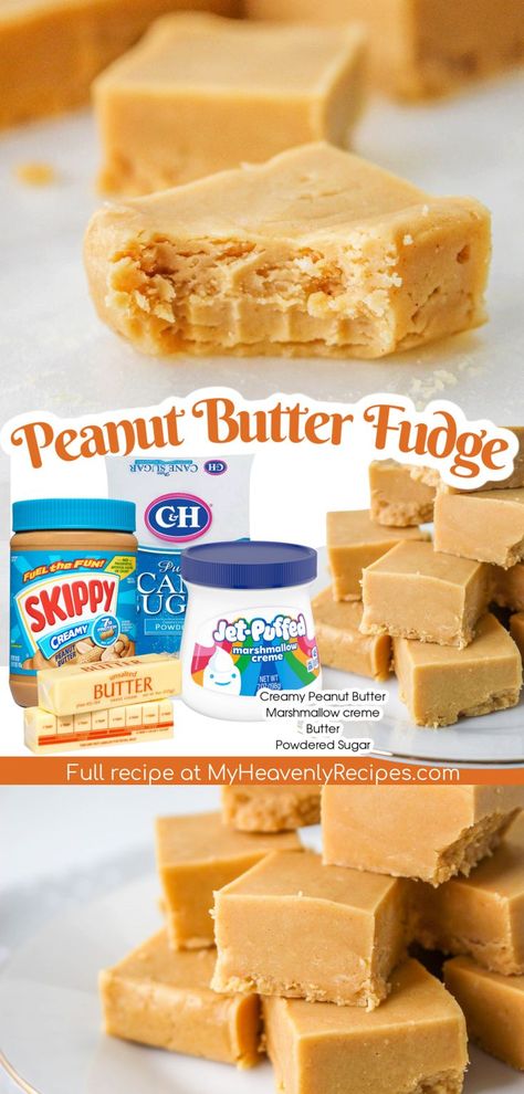 Brownies Microwave, Peanut Butter Marshmallow Fudge, Fudge Peppermint, Original Fantasy Fudge Recipe, 3 Ingredient Fudge, 3 Ingredient Fudge Recipe, Peanut Butter Fudge Recipes Easy, Microwave Peanut Butter Fudge, Marshmallow Fudge Recipe