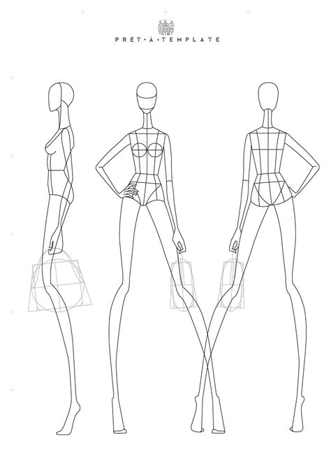 S1. EP3. Fashion Design Process Using Fashion Templates Female Outline, Fashion Design Process, Fashion Illustration Template, Fashion Sketch Template, Croquis Fashion, Fashion Figure Templates, Fashion Illustration Poses, Fashion Model Sketch, Body Template