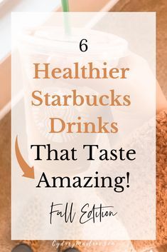 6 great-tasting Starbucks drink recipes that are low carb, macro-friendly, and low calorie! Plus, a new, healthy take on the pumpkin spice latte! Fall edition healthier Starbucks drinks. #healthyrecipes #Starbucks Pumpkin Drinks Starbucks, Healthier Starbucks Drinks, Starbucks Drink Recipes, Low Calorie Starbucks Drinks, Low Carb Starbucks Drinks, Low Calorie Pumpkin, Healthy Pumpkin Spice Latte, Low Carb Starbucks, Starbucks Fall Drinks