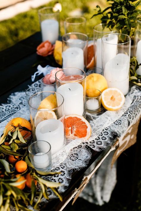 Citrus Wedding Centerpieces Summer Citrus Wedding Decor, Fruits Wedding Decoration, Wedding Table Decorations Fruit, Wedding Centerpieces With Fruit, Citrus Table Decor, Cactus Wedding Centerpieces, Fruit Wedding Decor, Citrus Centerpiece, Wood Centerpieces Wedding