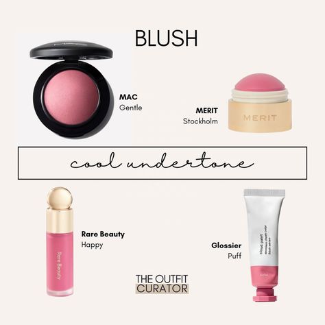 Blush for cool undertone! If you’re a summer or a winter, these blushes are for you! 🎨 . . . #colorpalette #coloranalysis #blush… | Instagram Blush For Winter Skin Tone, Blush For Cool Undertones, Cool Pink Blush, True Summer Blush, True Winter Blush, True Summer Makeup Products, Deep Winter Blush, Soft Summer Blush, Cool Tone Blush