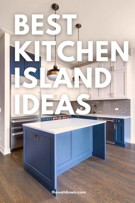 Best Kitchen Island, Narrow Kitchen Island, Kitchen Island Makeover, Kitchen Layouts With Island, Island Storage, Kitchen Island Storage, Kitchen Island With Sink, Kitchen Island Cabinets, Sink In Island