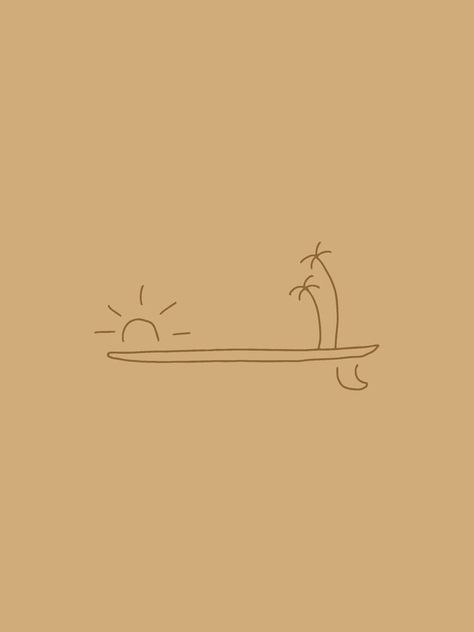 Dainty Surf Tattoo, Fine Line Surfboard Tattoo, Surf Wave Tattoo, Surf Board Tattoo Simple, Drawing Waves Simple, Simple Surf Tattoo, Boogie Board Tattoo, Surf Board Tattoo Ideas, Surfer Drawing Simple