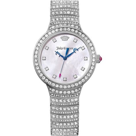 Juicy Couture Juicy Couture Catalina Silver Tone Dial Bracelet Ladies... ($325) ❤ liked on Polyvore featuring jewelry, watches, silver tone watches, juicy couture watches, juicy couture jewelry, silvertone jewelry and water resistant watches Juicy Couture Watch, Watches Silver, Water Resistant Watch, Juicy Couture Jewelry, Couture Jewelry, Juicy Couture, Bracelet Watch, Jewelry Watches, Silver Tone