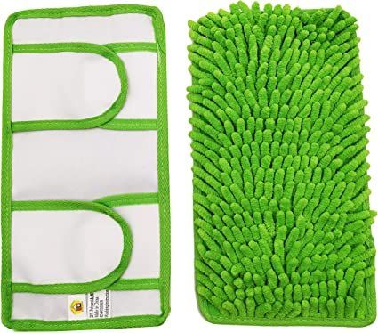 Old Home Kitchen Reusable Chenille Mop Pads, Washable Pads for Standard Mop Heads, Set of 2 Old Home Kitchen, Best Mop, Reusable Mop Pads, Tile Making, Washable Pads, Floor Mop, Dust Mop, Laminate Floors, Microfiber Mops