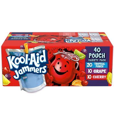 Kool Aid Flavors, Cherry Drink, Kids Juice, My Little Pony Birthday Party, Little Pony Birthday Party, Punch Drinks, Kid Drinks, Tropical Punch, Fruity Drinks