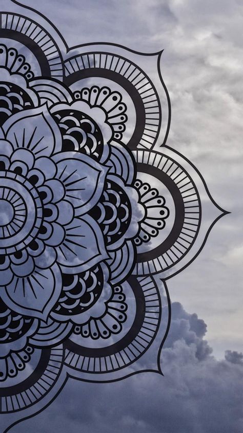 Mandala Nature, Zentangle Kunst, Arte Doodle, Mandala Doodle, Easy Mandala Drawing, Mandala Wallpaper, Simple Mandala, Doodle Art Drawing, Mandala Art Lesson