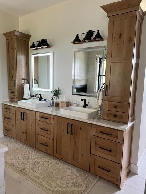 Bathroom Lighting Ideas, House Redo, Right Light, Countertop Storage, Master Bath Remodel, Bathroom Remodel Designs, Bathroom Remodel Shower, Bathroom Inspiration Decor, Upstairs Bathrooms