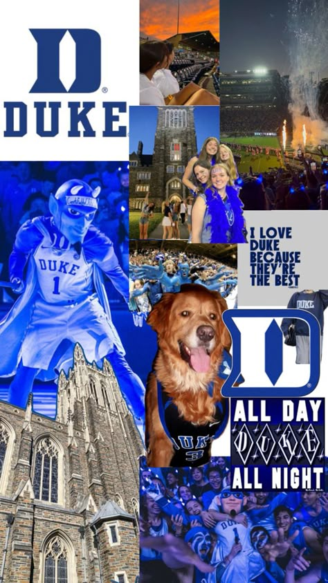 Duke Aesthetic, Duke College, College Ideas, Dream College, Duke Blue Devils, Dream School, Duke University, Blue Devil, 2024 Vision