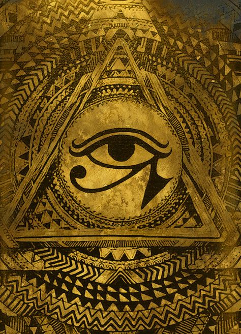 Eye Of Horus Art, Egypt Eye, The Eye Of Ra, Amun Ra, Egyptian Aesthetic, Eye Of Ra, Golden Texture, Occult Symbols, Cool Pictures For Wallpaper