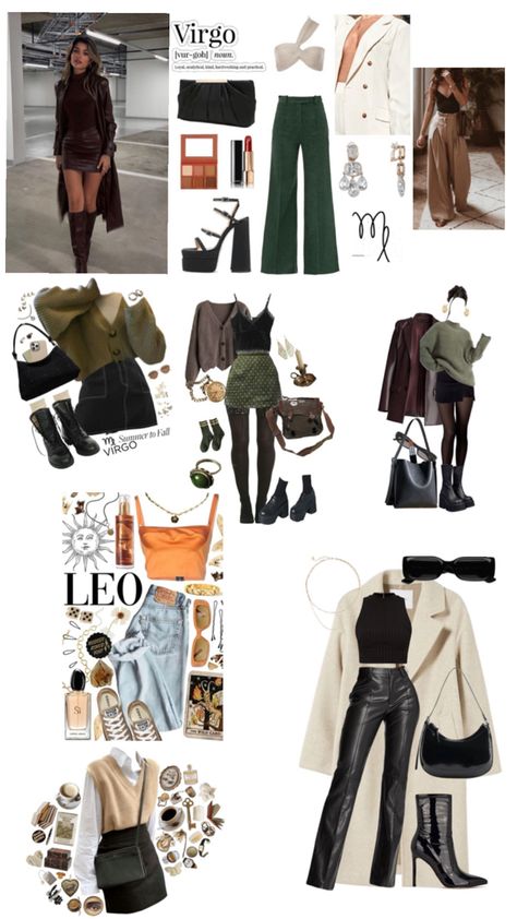 Sun in Leo; Venus in Virgo Virgo Outfits, Sun In Leo, Venus In Virgo, Venus In Leo, E Girl Clothes, Astrology Aesthetic, Leo Rising, Venus Fashion, Outfit Inso