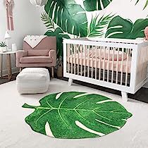 Check this out! Palm Leaf Nursery, Polynesian Nursery, Rainforest Nursery Theme, Tropical Kids Room, Tropical Baby Nursery, Jungle Playroom, Rainforest Nursery, Jungle Room Decor, Tropical Mural