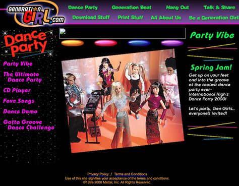 Y2k Website Aesthetic, Website Design Y2k, Y2k Website Design, Y2k Aesthetic Website Design, 2000s Web Design, 90s Website Aesthetic, Spacehey Ideas, Webcore Website, Girly Magazine