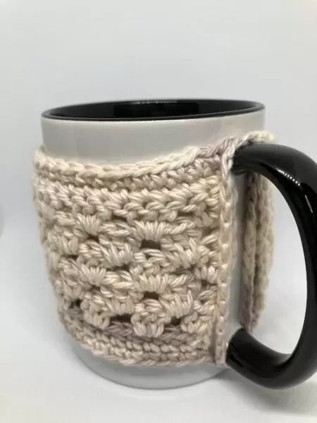 Crochet Mug Cozy - Free Pattern | Cotton Crochet Forever Crochet Microwave Heating Pad, Crochet Tumbler Holder Pattern, Coffee Cup Sleeve Crochet Pattern, Coffee Cup Covers Free Pattern, Crochet Mug Cozy Free Pattern Coffee & Tea Cups, Mug Hugs Crochet Free Pattern, Crochet Mug Hug, Crochet Mug Wrap, Crochet French Press Cozy